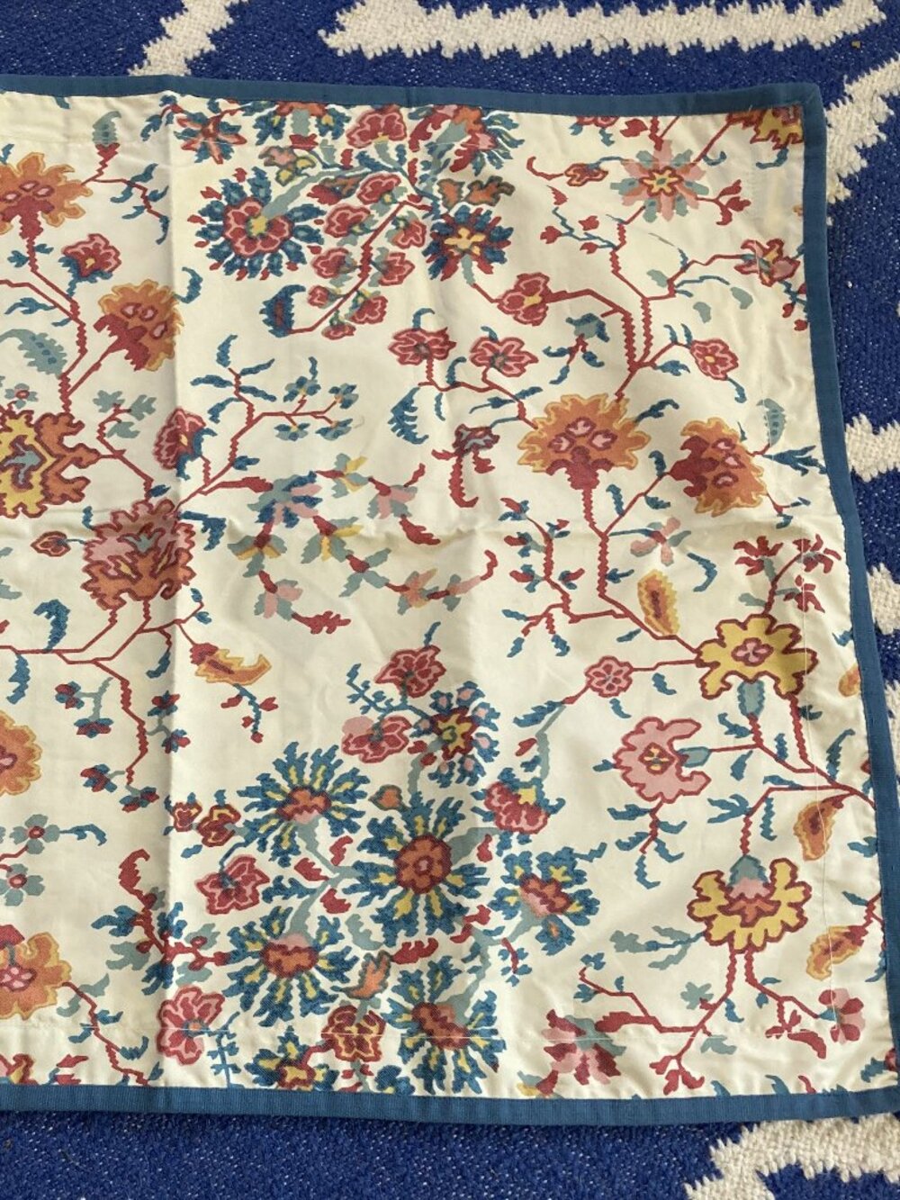 2 pc Set Ralph Lauren Chaps Home Morocco STANDARD Pillow Shams Floral